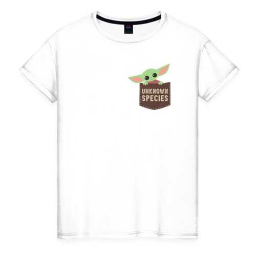 Футболка женская ВсеМайки 2147277 белая XL в Pull and Bear