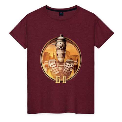 Футболка женская ВсеМайки 2177795 красная L в Pull and Bear