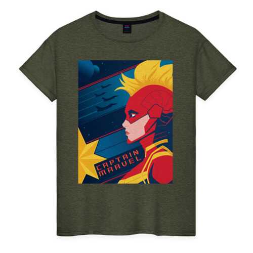 Футболка женская ВсеМайки 2177989 хаки XXL в Pull and Bear