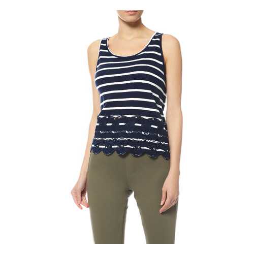Майка женская Superdry синия XS в Pull and Bear