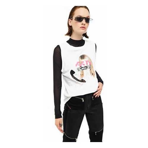 Топ женский DIESEL 00SEMH 0HERA 100 белый XXS в Pull and Bear