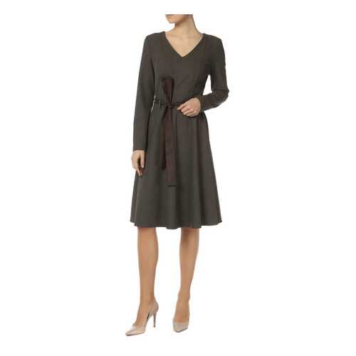 Платье женское Adzhedo 41634 коричневое 4XL в Pull and Bear