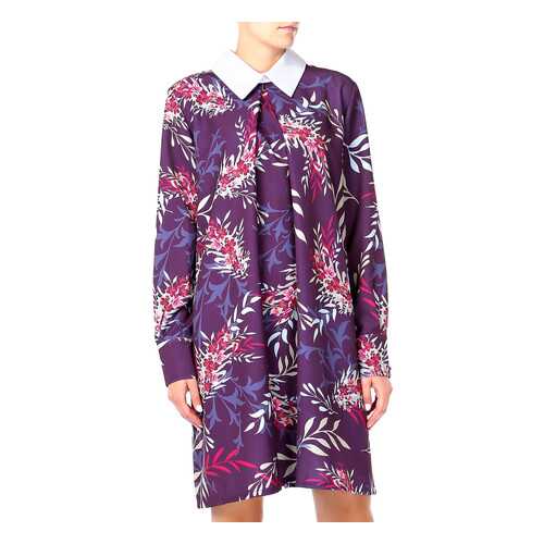Платье женское BEZKO БП 1711 фиолетовое 48 RU в Pull and Bear