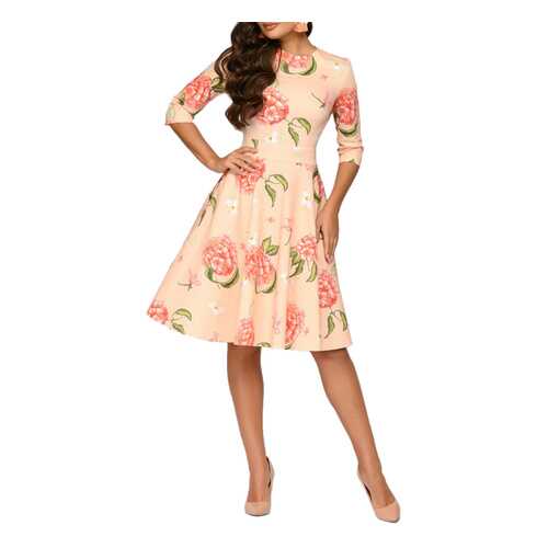 Платье женское D&M by 1001DRESS DM01487PH розовое XS в Pull and Bear