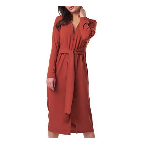 Платье женское Fly 8108-06 оранжевое 42 RU в Pull and Bear