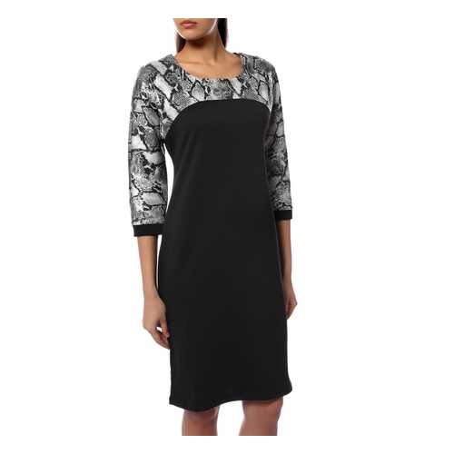 Платье женское FORLIFE 480214 черное 46 RU в Pull and Bear
