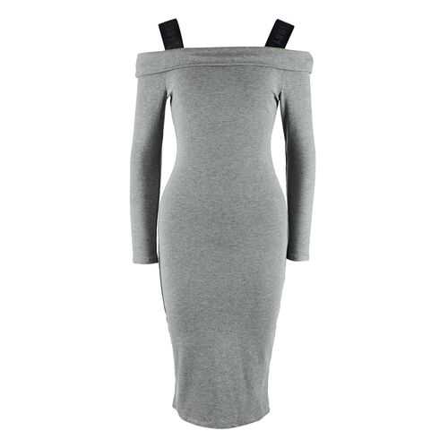 Платье женское Guess W0YK76-K8RT0 серое XS в Pull and Bear