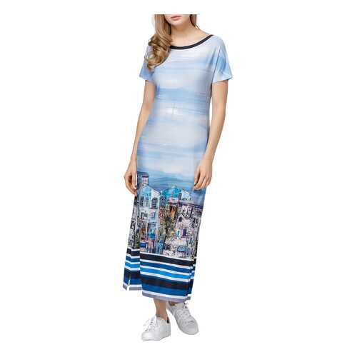 Платье женское Helmidge 7326 синее 18 UK в Pull and Bear
