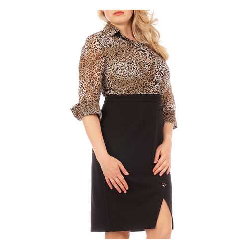 Платье женское Lamiavita ЛА-С717(01) черное 48 RU в Pull and Bear