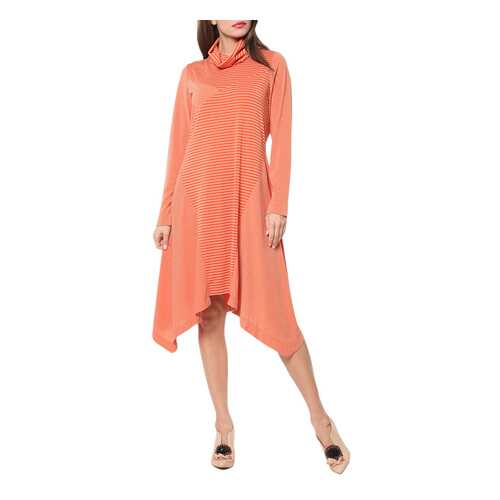 Платье женское LISA BOHO LESI 190349 оранжевое 50 EU в Pull and Bear