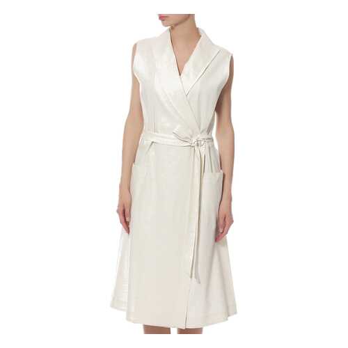 Платье женское LORENA ANTONIAZZI LP3315X1/2715/0110 белое 46 IT в Pull and Bear