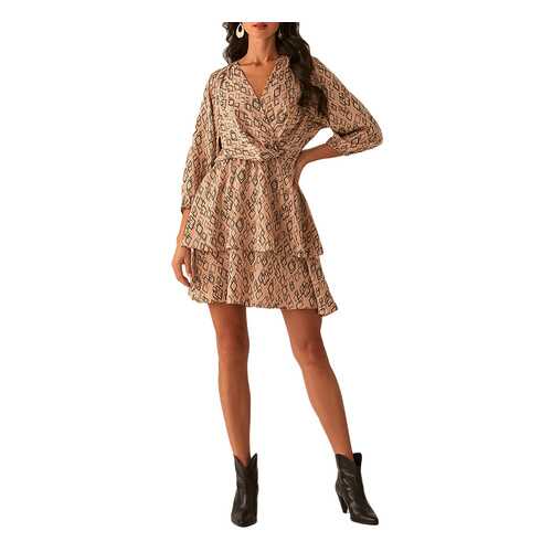 Платье женское LOVE REPUBLIC 256034519 бежевое 42 в Pull and Bear
