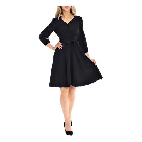Платье женское MODALETO 1036M черное 48 RU в Pull and Bear