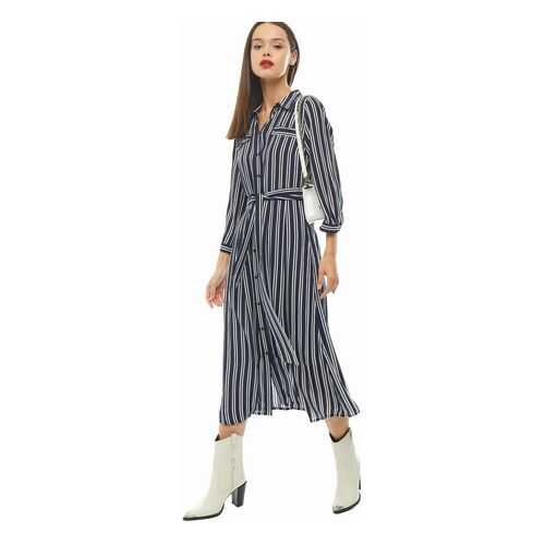 Платье женское MORE & MORE 10330073375 синее 34 DE в Pull and Bear