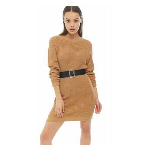Платье женское Noisy may 27002835 бежевое L в Pull and Bear