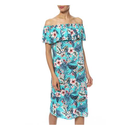 Платье женское Rocawear R031875 голубое M в Pull and Bear
