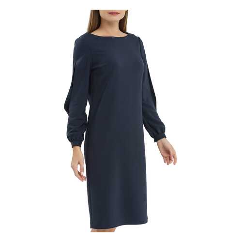 Платье женское YARMINA 20-F00-3526-1317-U55 синее 50 RU в Pull and Bear