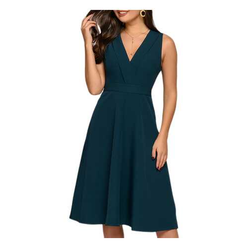 Вечернее платье женское D&M by 1001DRESS 0112001-30015EM зеленое S в Pull and Bear