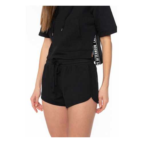Спортивные шорты женские Modis M201W00711 черные 46 RU/48 RU в Pull and Bear