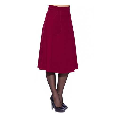 Юбка женская EMANSIPE 5040966 красная 50 RU в Pull and Bear