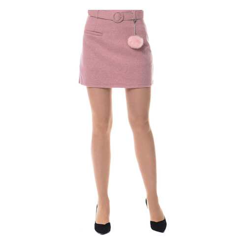 Юбка женская N.A.Z. 61598 розовая 40 RU в Pull and Bear