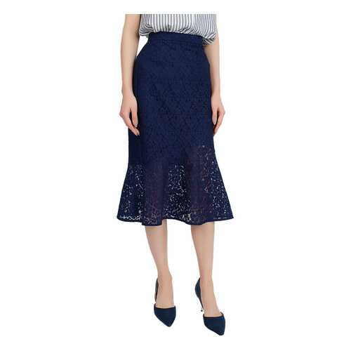 Юбка женская SERGINNETTI 2-712-4146-22A синяя 40 RU в Pull and Bear