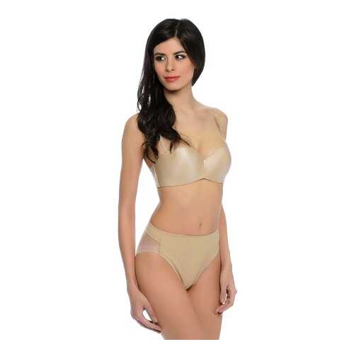 Трусы женские YSABEL MORA 19610-2 бежевые XXL в Pull and Bear